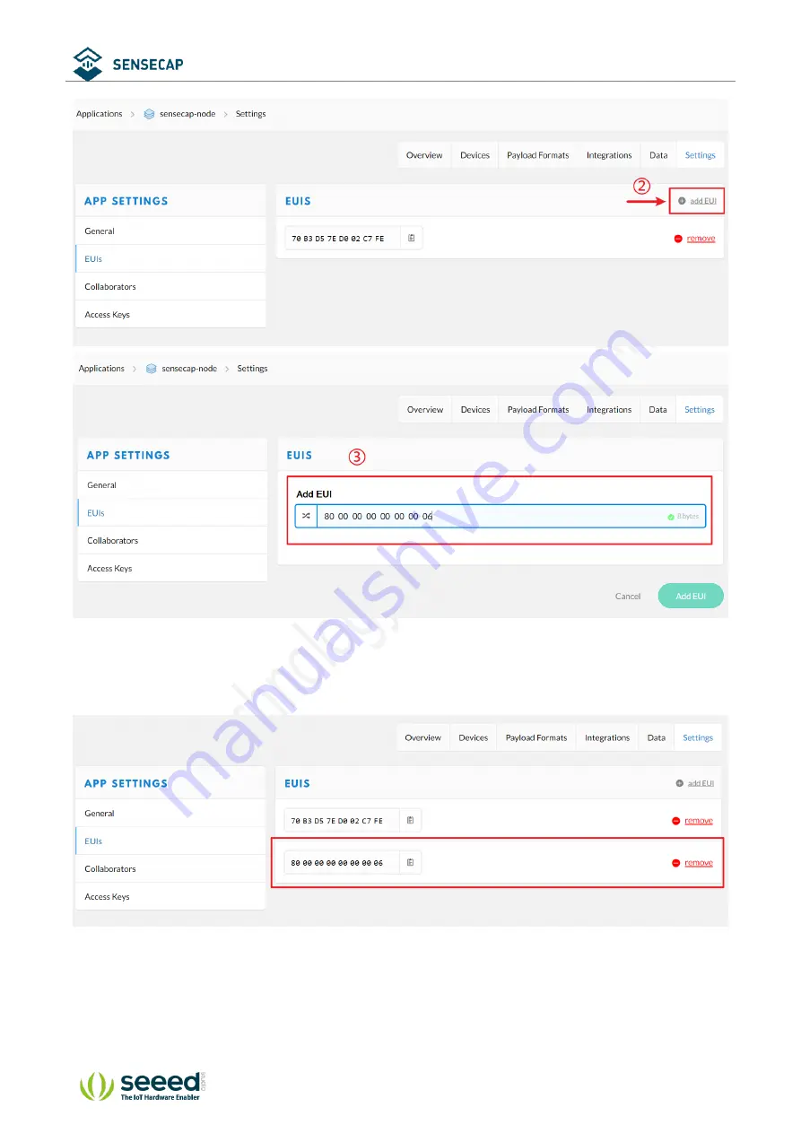 Seeed Sensecap LoRaWAN User Manual Download Page 17