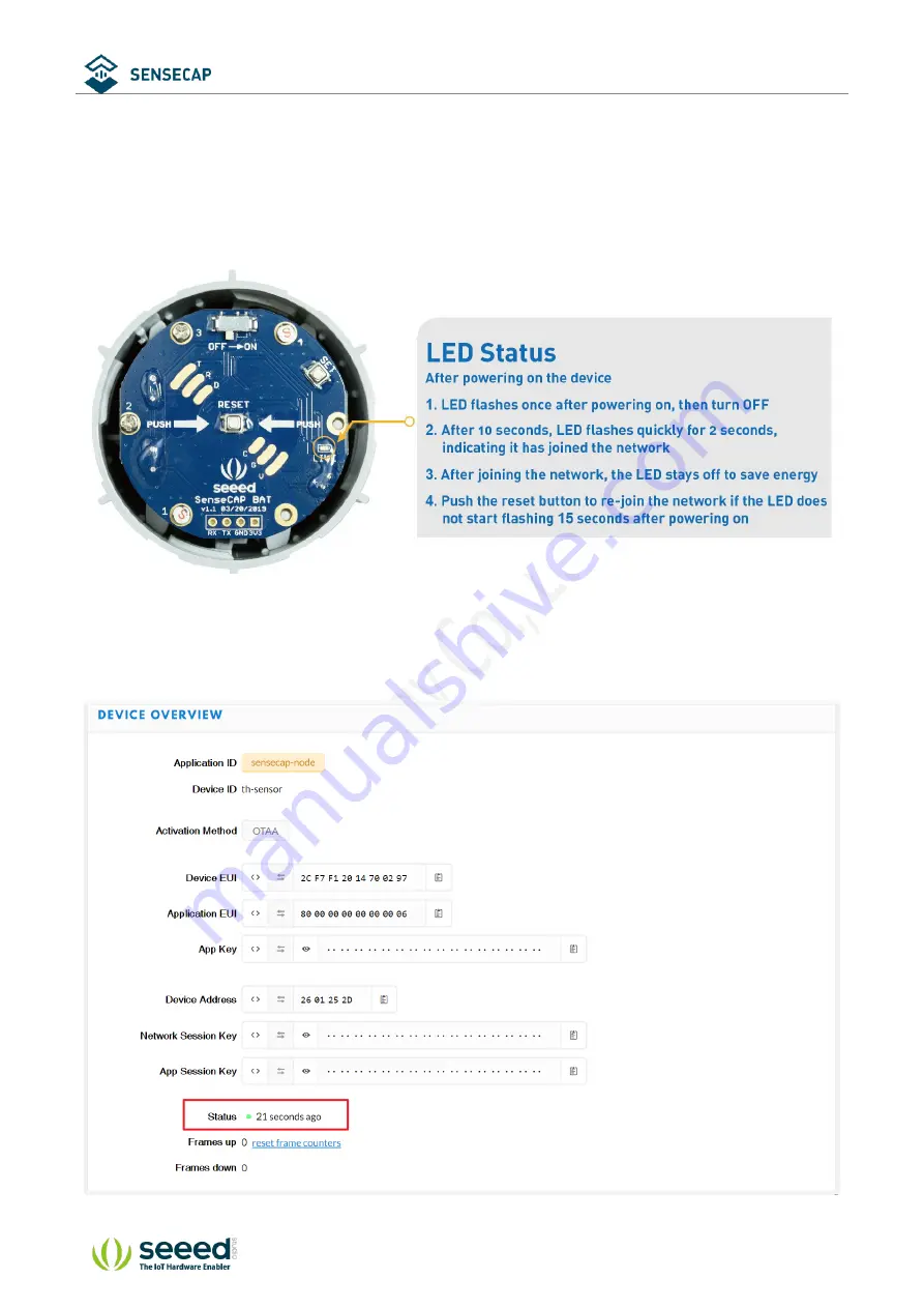 Seeed Sensecap LoRaWAN User Manual Download Page 20