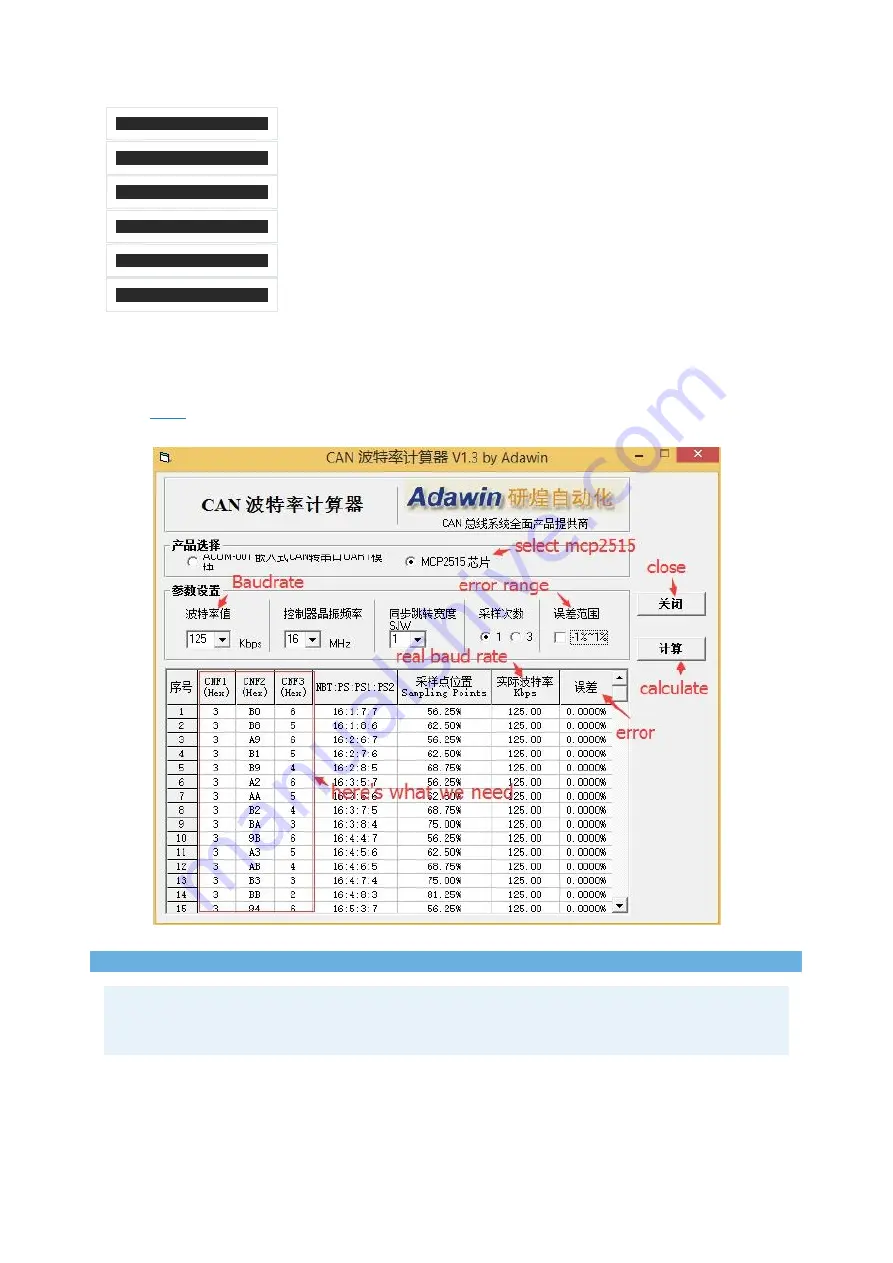 SeeedStudio CAN-BUS Shield V1.2 Manual Download Page 12