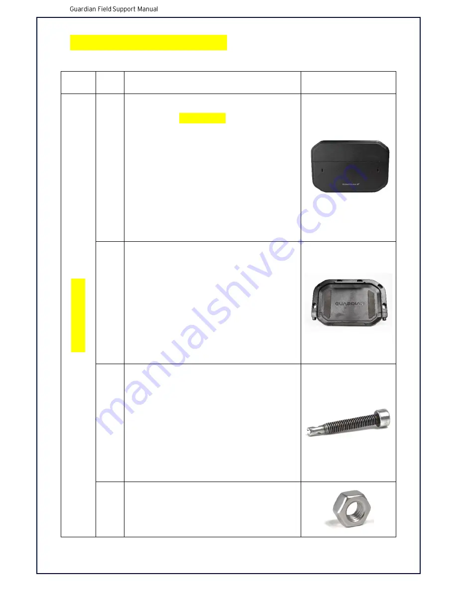 Seeing Machines Guardian Gen 2 Field Support Manual Download Page 17