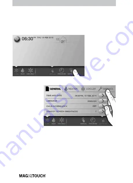 Seeley MaglQtouch Installation And Owner'S Manual Download Page 18