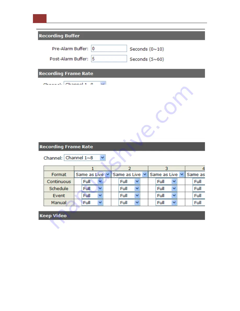 Seenergy svr-632s nvr User Manual Download Page 142