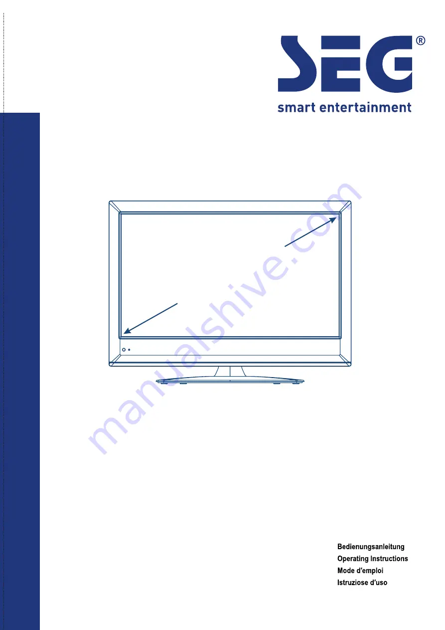 Seg Trento Operating Instructions Manual Download Page 1