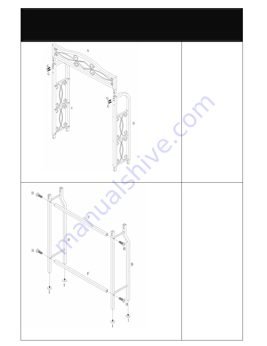 SEI BT352100TX Assembly Instruction Manual Download Page 3