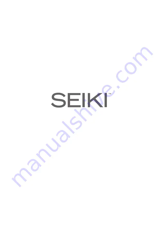 Seiki SC-7500AU6A Скачать руководство пользователя страница 20