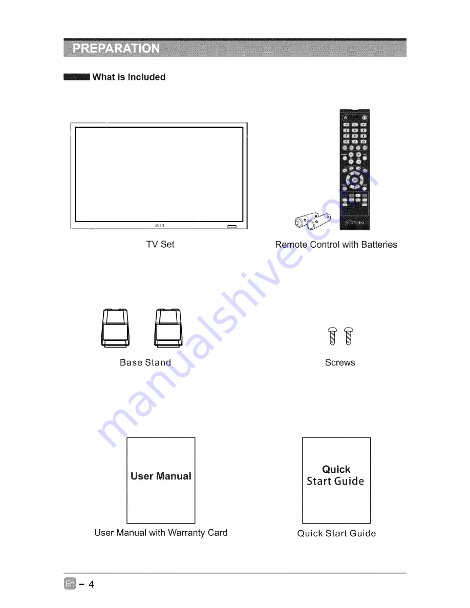 Seiki se24fl User Manual Download Page 5