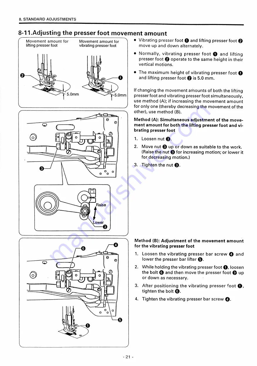 Seiko Keystone STH-8BLD-3 Instruction Manual Download Page 23