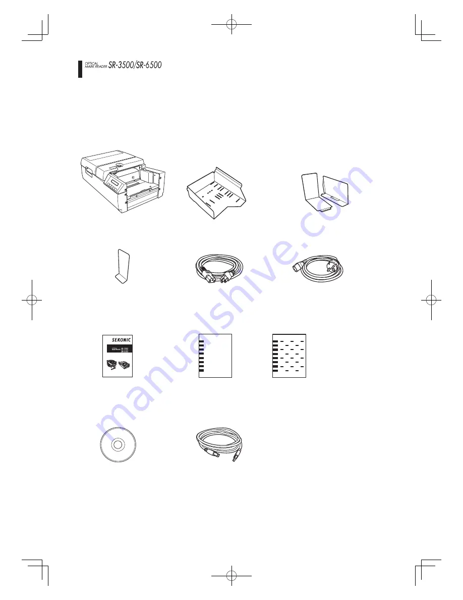 Sekonic SR-3500 Operating Manual Download Page 9