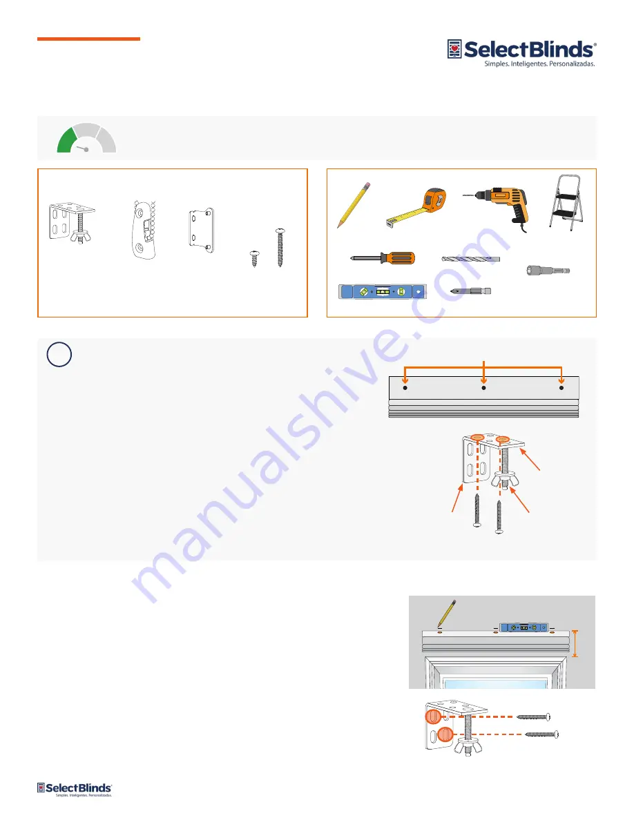 SelectBlinds ROMAN Installation Manual Download Page 17