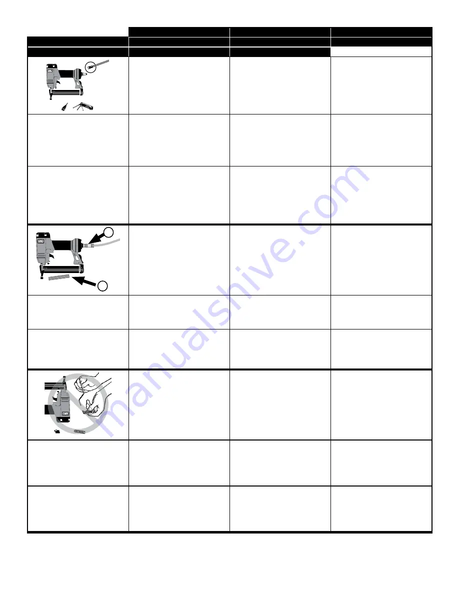 Senco DFPXP Operating Instructions Manual Download Page 9