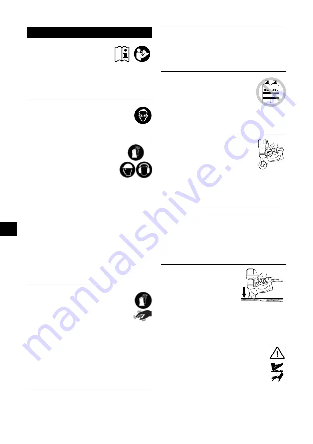 Senco SCN49XP Operating Instructions Manual Download Page 76