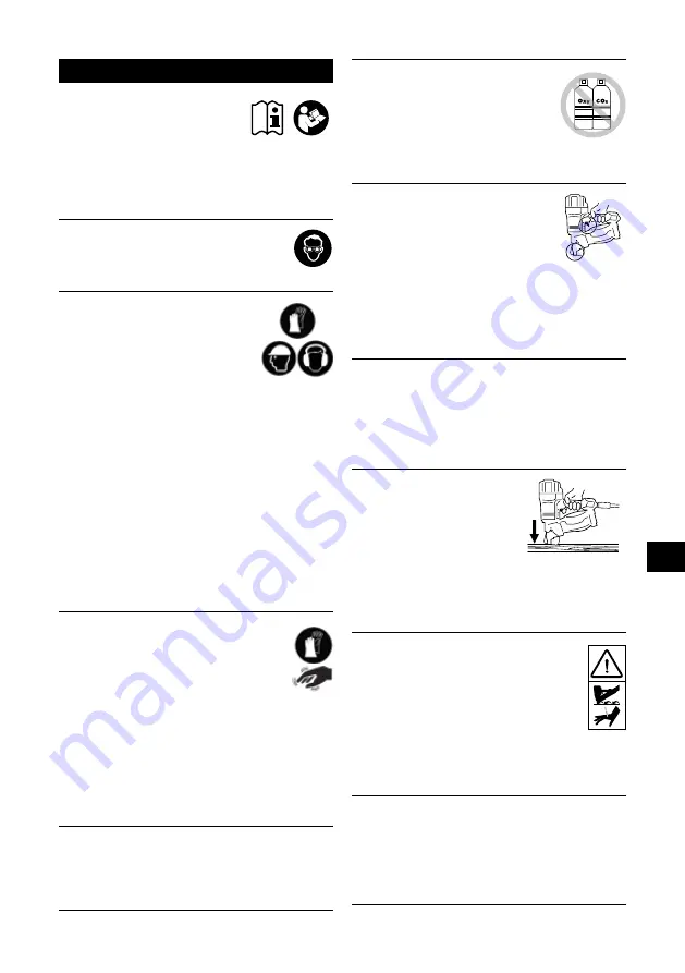 Senco SCN49XP Operating Instructions Manual Download Page 85