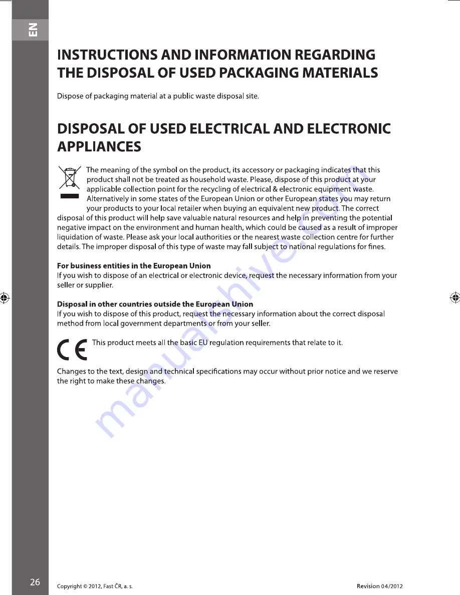 Sencor SLE 1951M4 titanium Instruction Manual Download Page 26