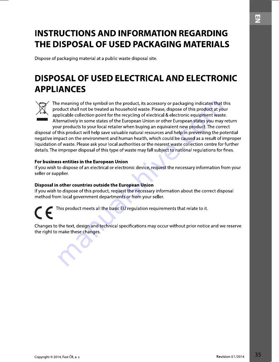 Sencor SLE 40F10M4 Instruction Manual Download Page 35