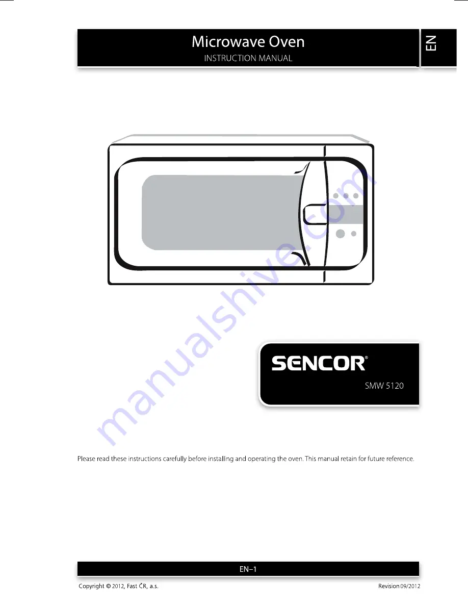 Sencor SMW 5120 Instruction Manual Download Page 1