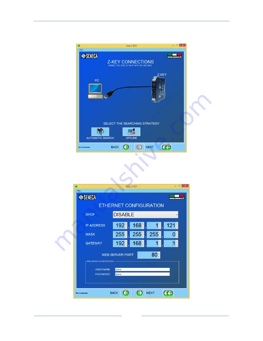 Seneca Z-KEY User Manual Download Page 18