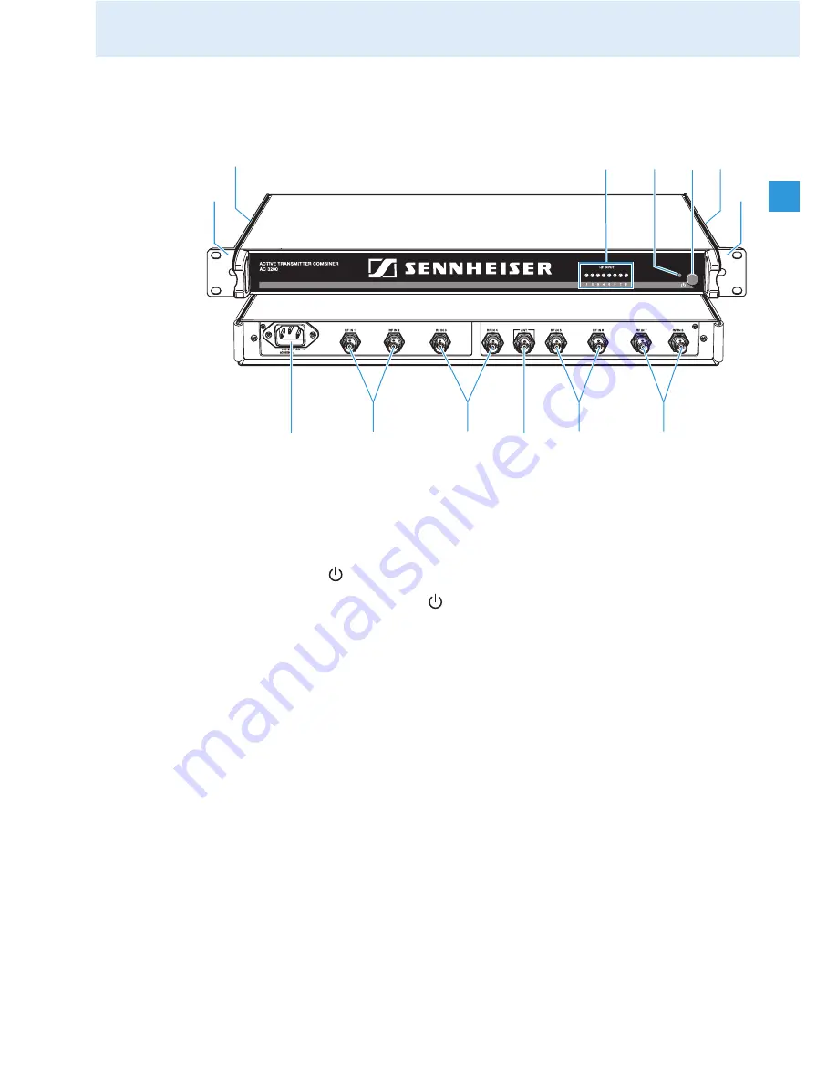 Sennheiser AC 3200 Instructions For Use Manual Download Page 8