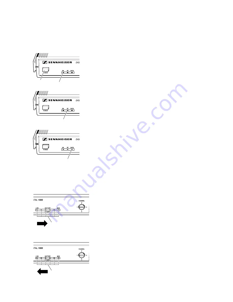 Sennheiser DIGITA 1000 Instruction Manual Download Page 25