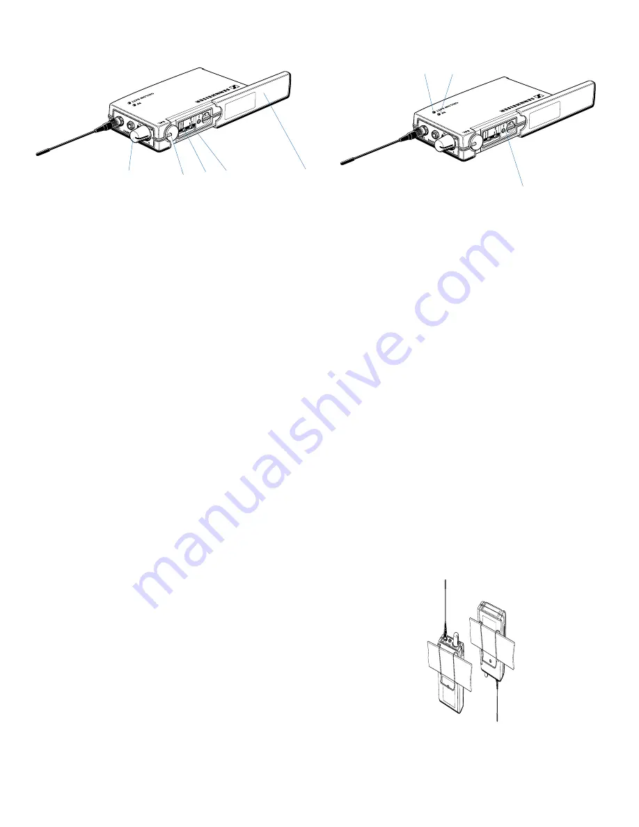 Sennheiser EK 3053-U Instructions For Use Manual Download Page 36