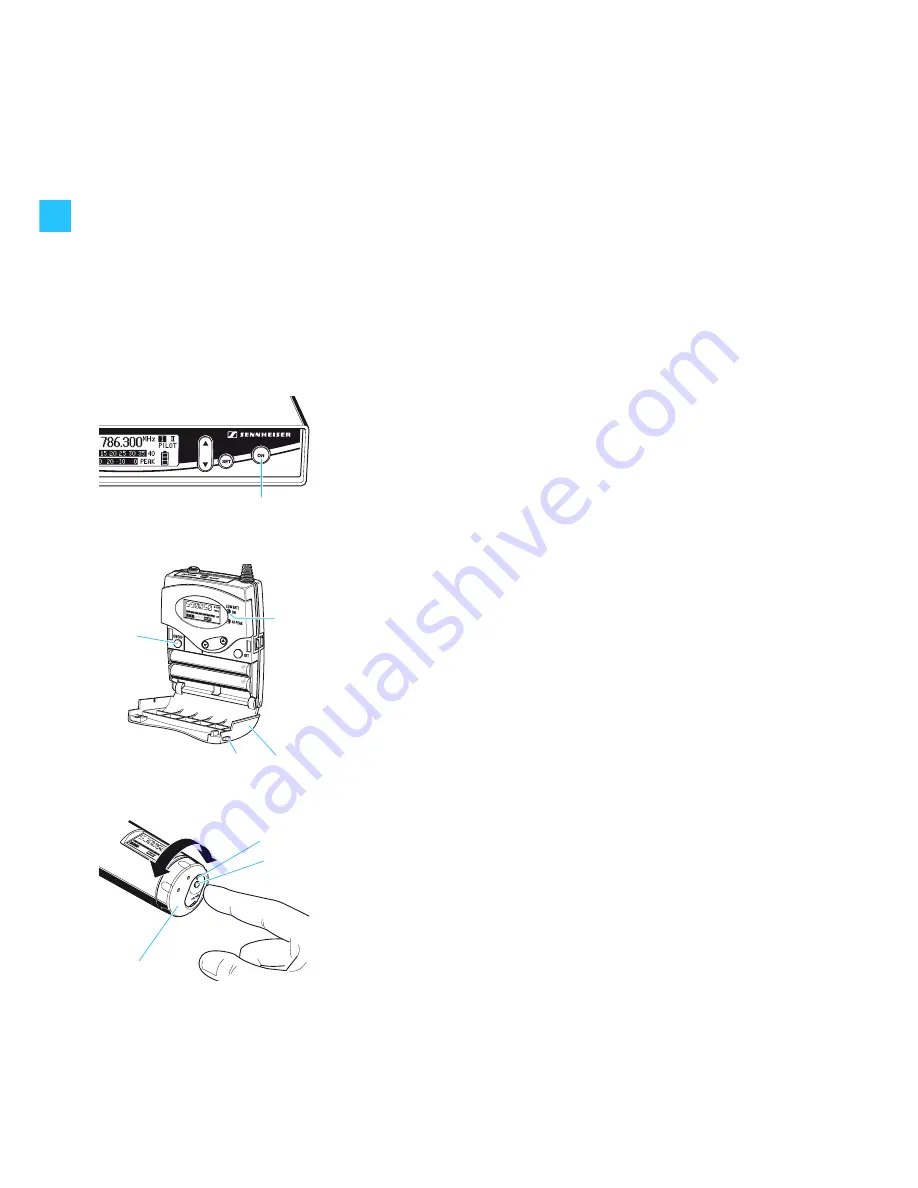 Sennheiser evolution wireless G2 300 IEM Series Instructions For Use Manual Download Page 18