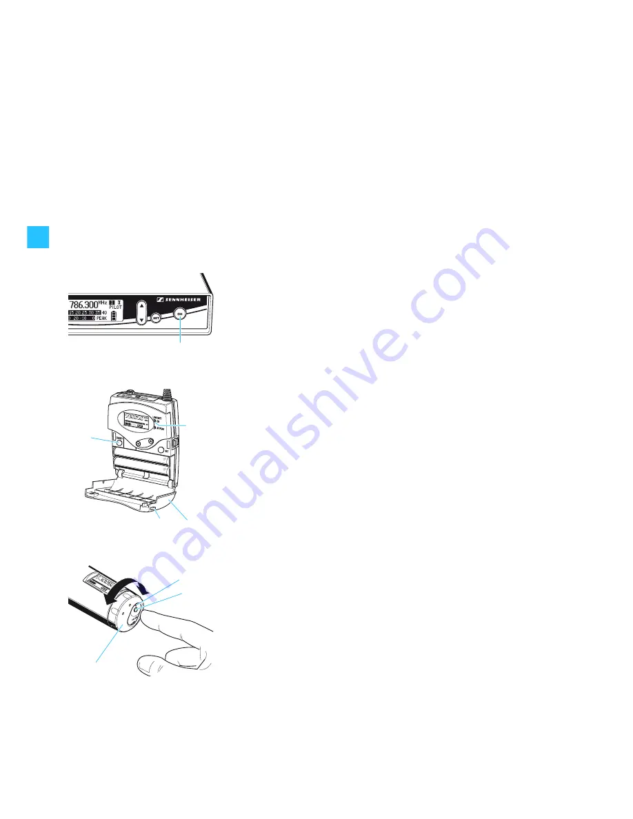 Sennheiser evolution wireless G2 300 IEM Series Instructions For Use Manual Download Page 108