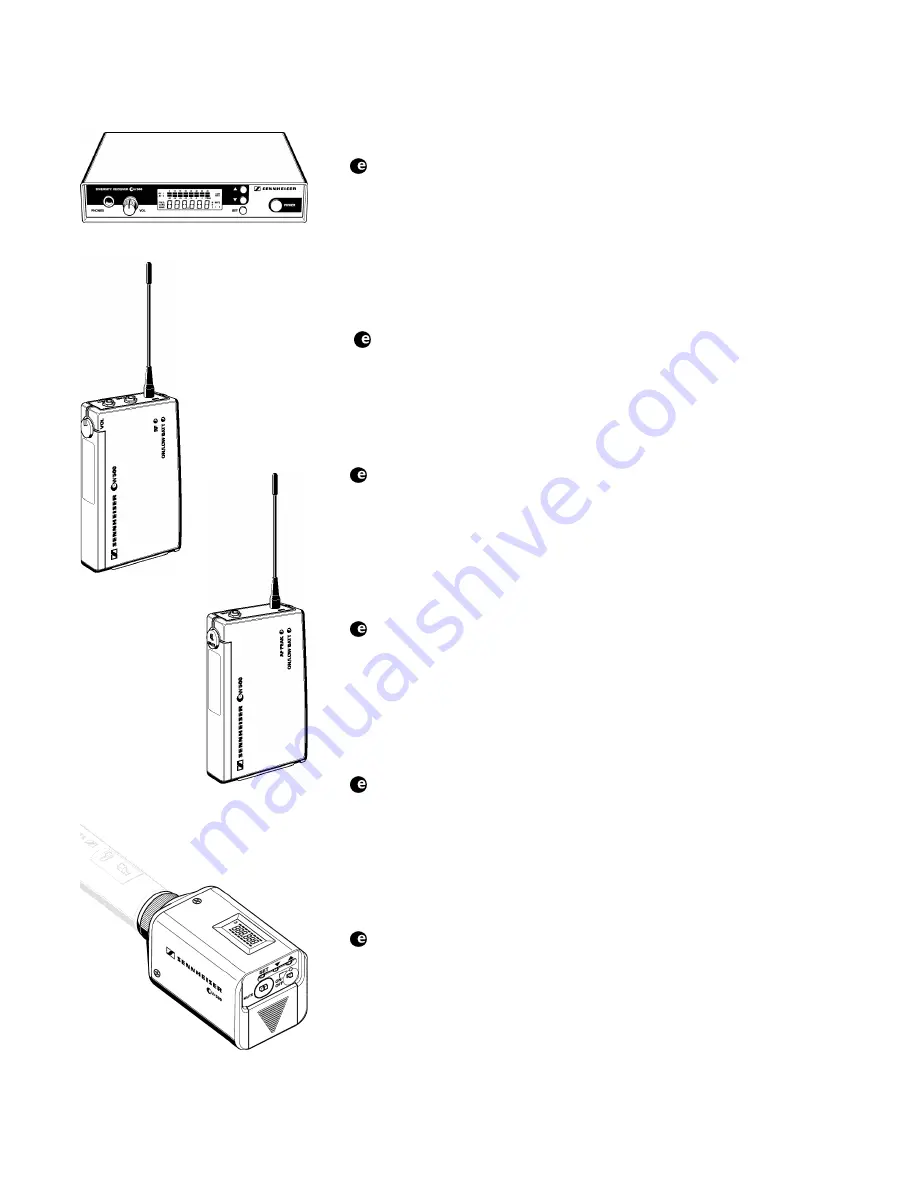 Sennheiser EW 500 Instruction Manual Download Page 52