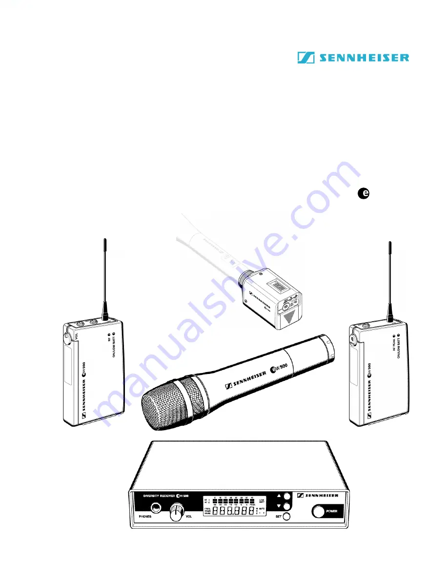 Sennheiser EW 500 Instruction Manual Download Page 187