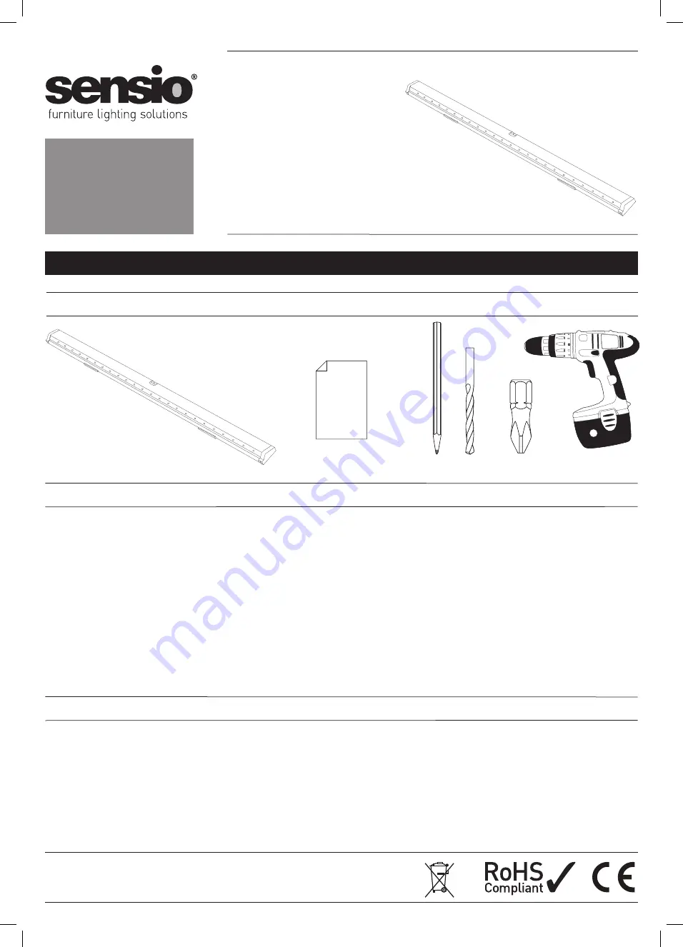 Sensio SE9080HD Installation Instructions Download Page 1