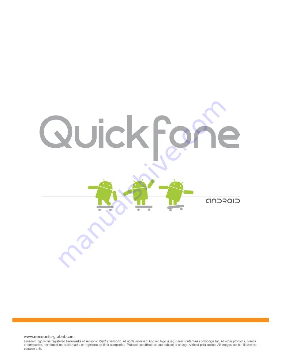 Sensonic QuickFone Скачать руководство пользователя страница 24