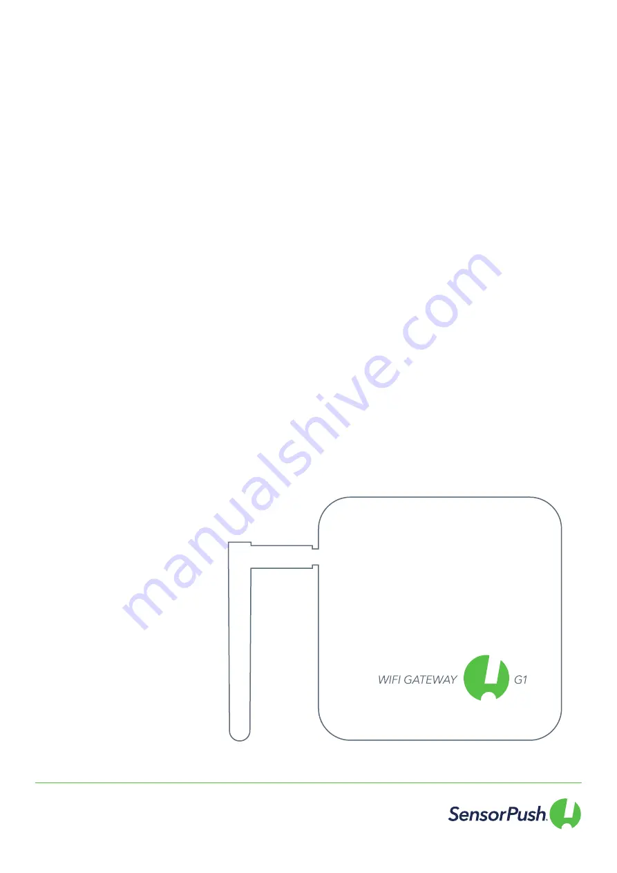 SensorPush G1 User Manual Download Page 1