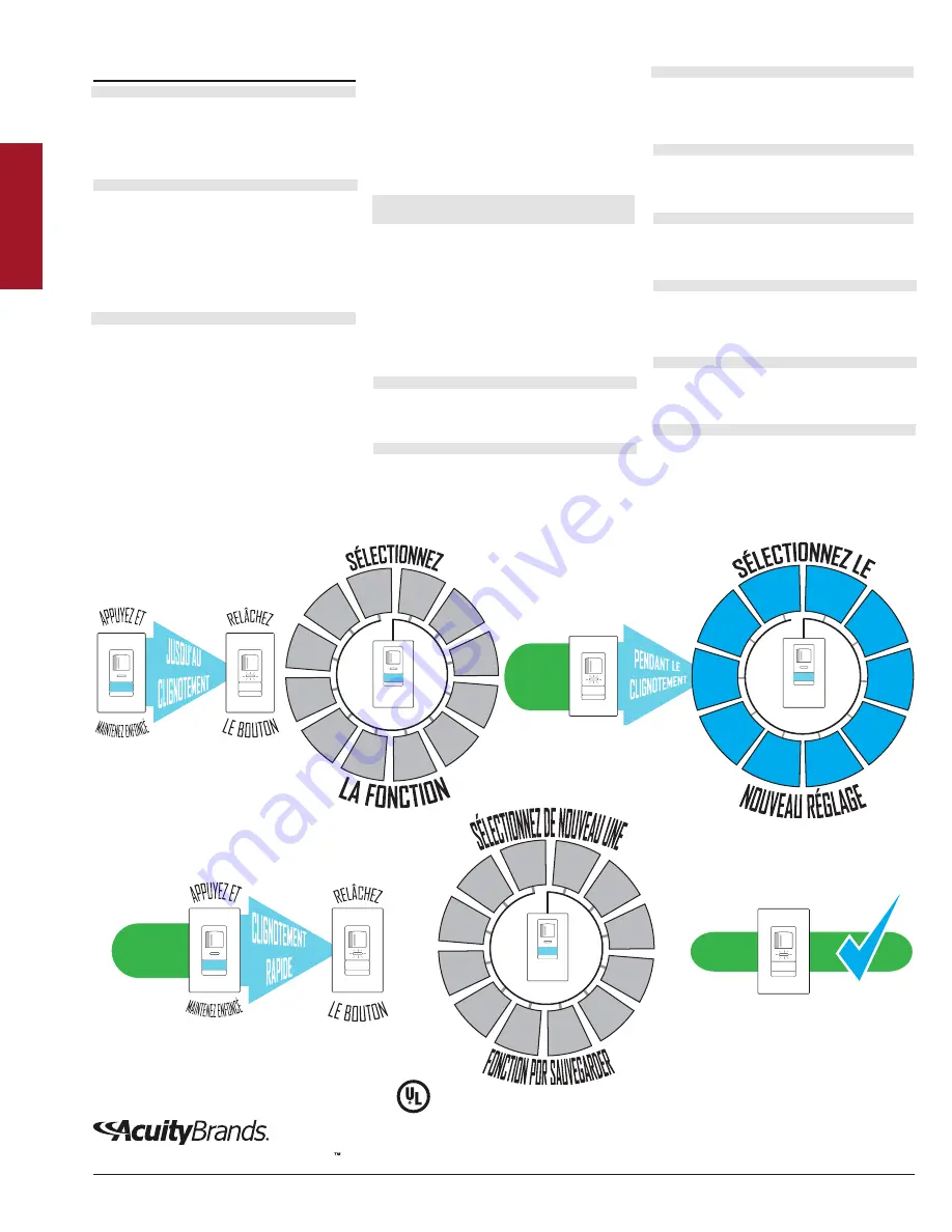 sensorswitch WSX Series Instructions Manual Download Page 6