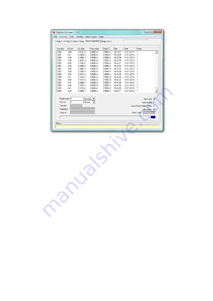 Sensotec Rapidox 1100L Instruction Manual Download Page 34