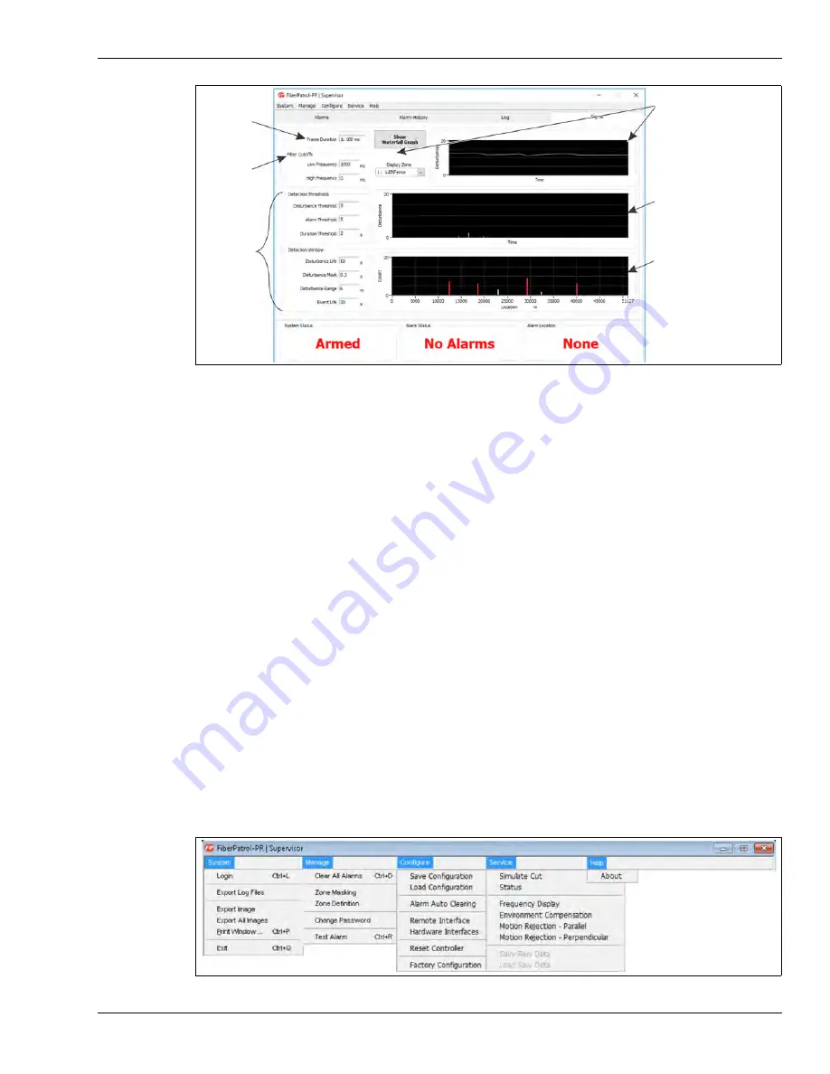 SENSTAR FiberPatrol FP1150 Series Product Manual Download Page 127