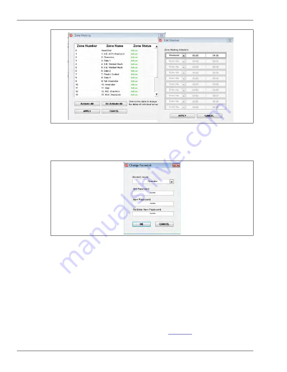 SENSTAR FiberPatrol FP1150 Series Product Manual Download Page 132