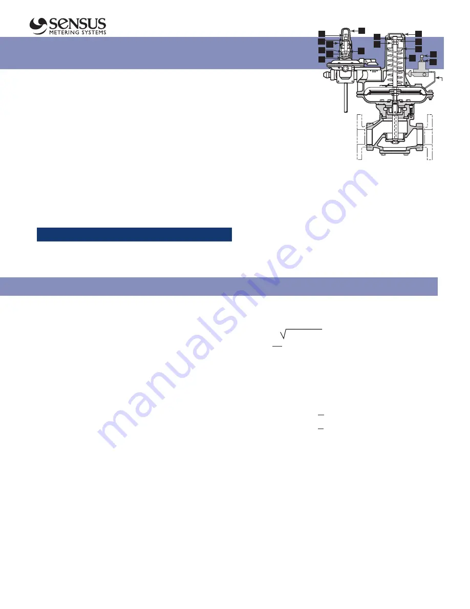 Sensus 121 Series Installation And Maintenance Instructions Manual Download Page 22