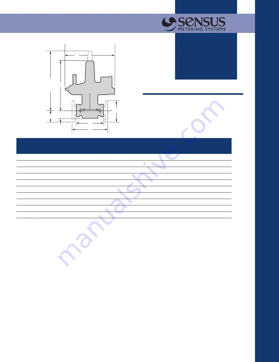 Sensus 121 Series Installation And Maintenance Instructions Manual Download Page 24