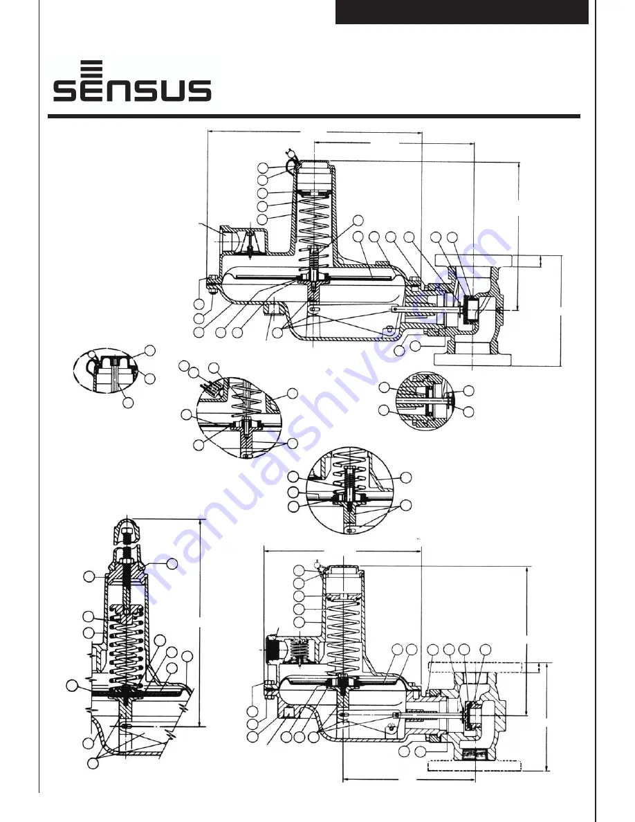 Sensus 243-12-1 Скачать руководство пользователя страница 3