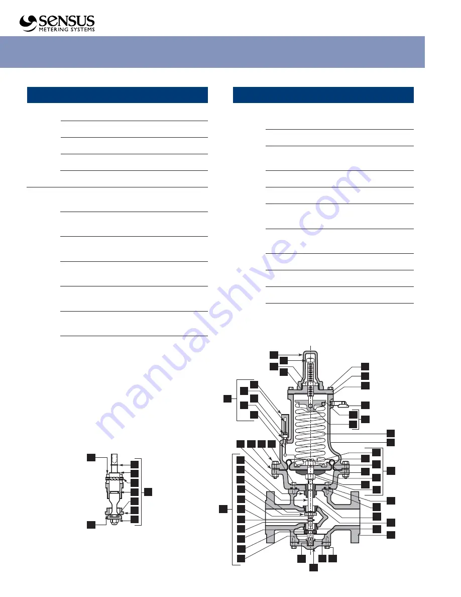 Sensus 461-57S Installation And Maintenance Instructions Manual Download Page 6