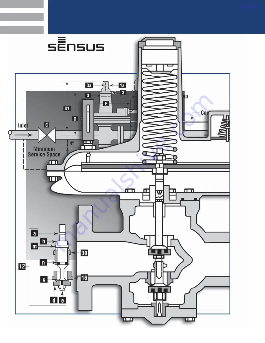 Sensus 461-S Installation And Maintenance Instructions Manual Download Page 1