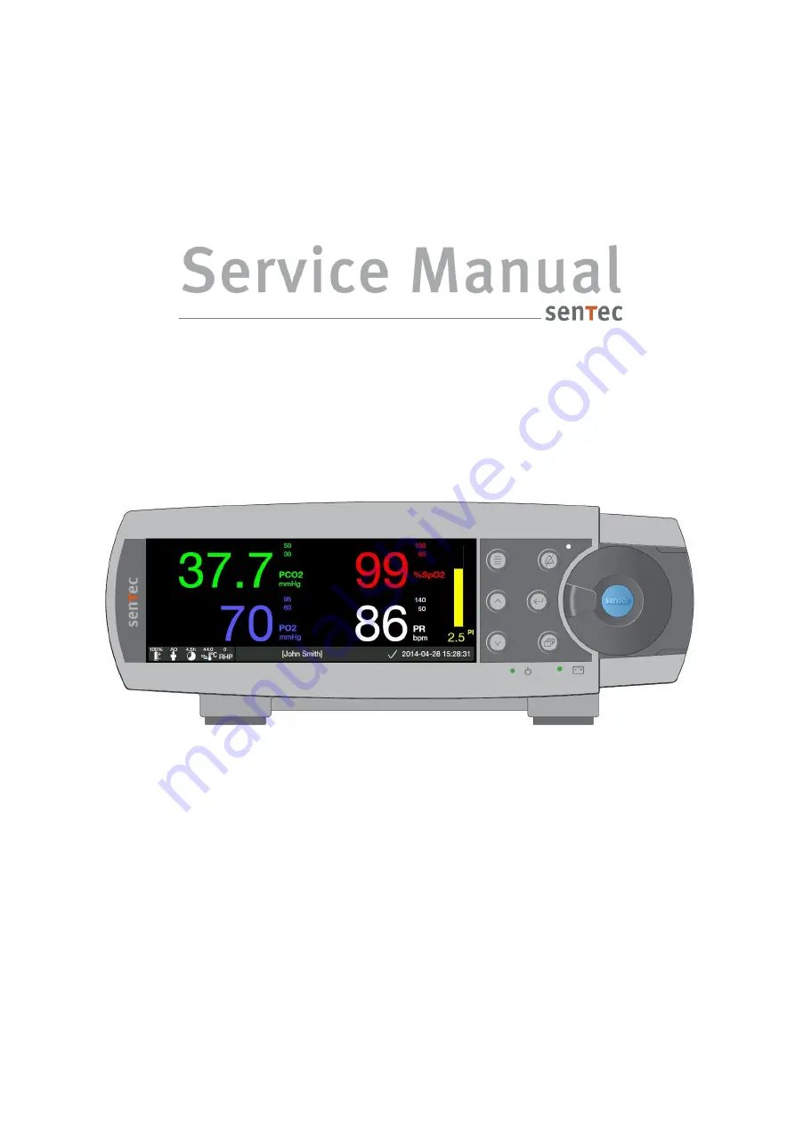 Sentec SDM Service Manual Download Page 1