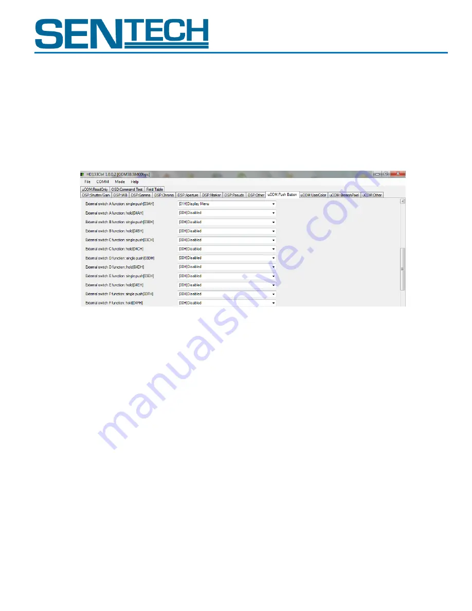 SenTech STC-HD133DV User Manual Download Page 8