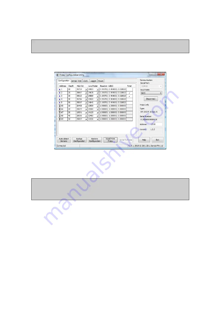 Sentek EnviroSCAN SOLO Hardware Manual Download Page 13