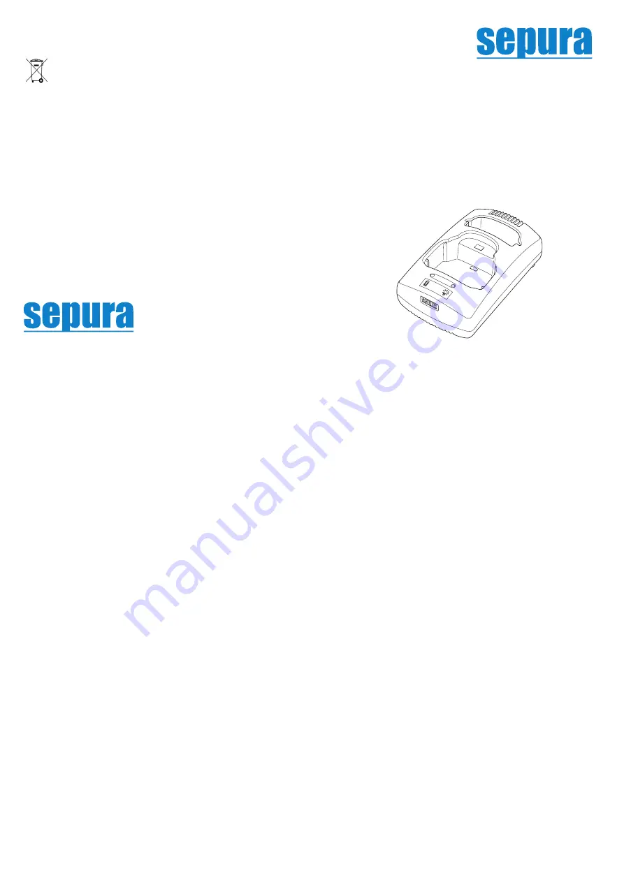 Sepura 300-01930 User Manual Download Page 1