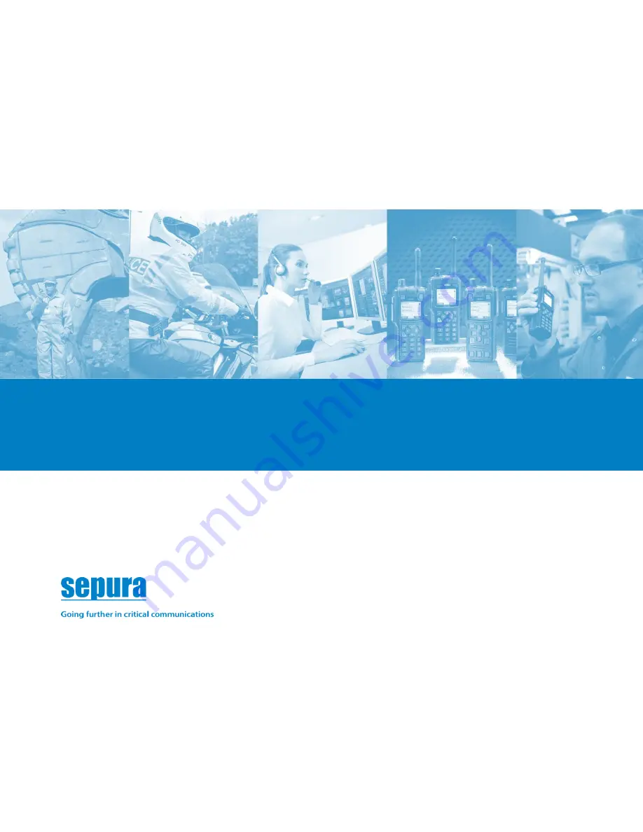 Sepura SBM8000 Quick Reference Manual Download Page 1