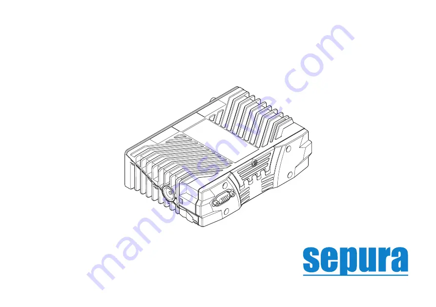 Sepura SCG22 Series Installation Manual Download Page 1