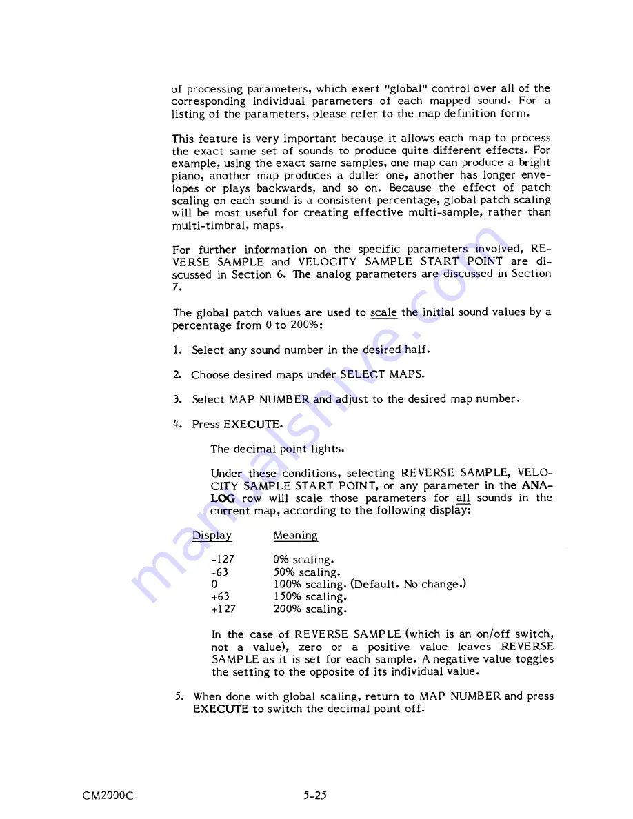 Sequential Prophet 2000 Operation Manual Download Page 98