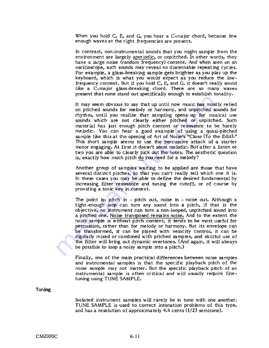 Sequential Prophet 2000 Operation Manual Download Page 115