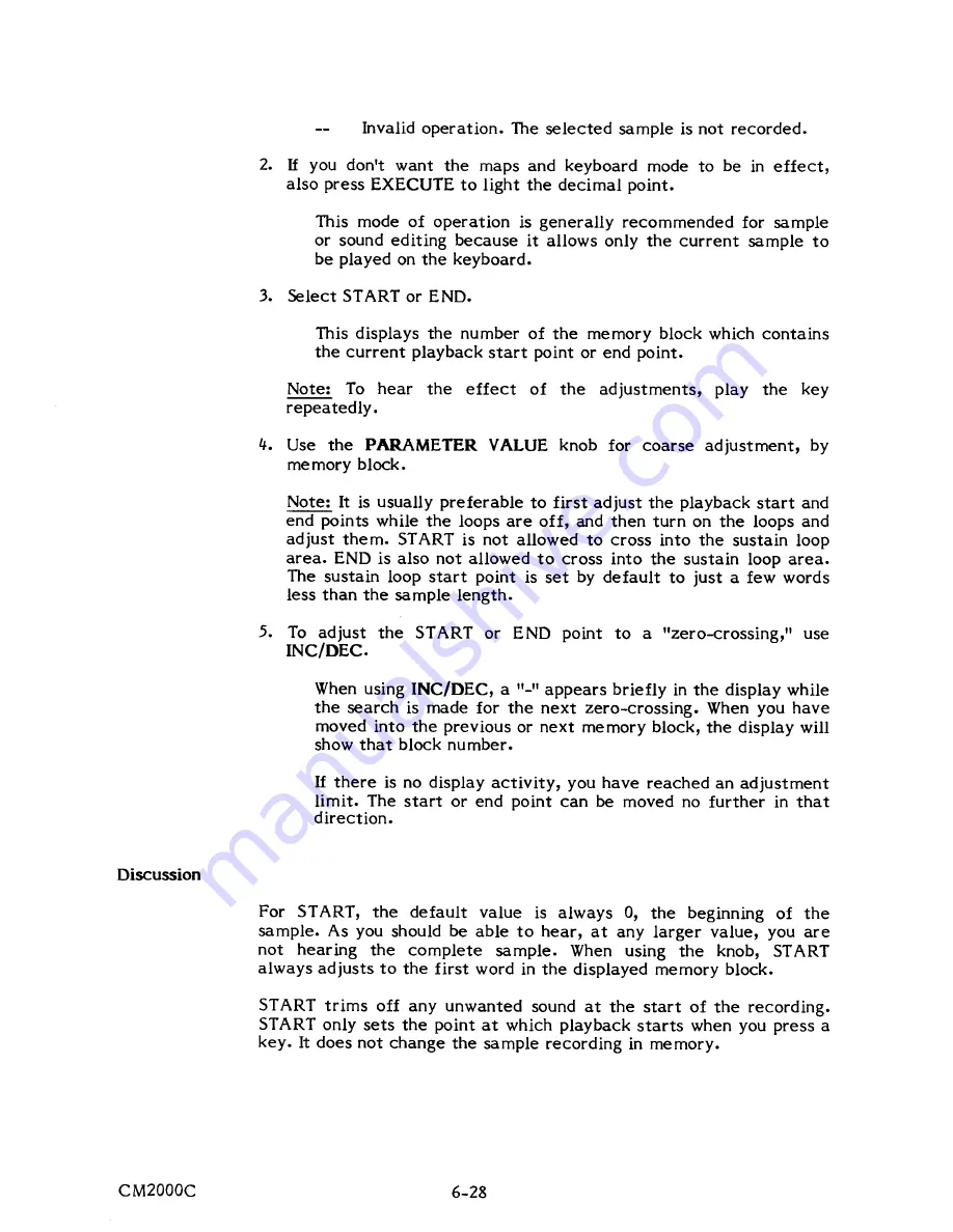 Sequential Prophet 2000 Operation Manual Download Page 132