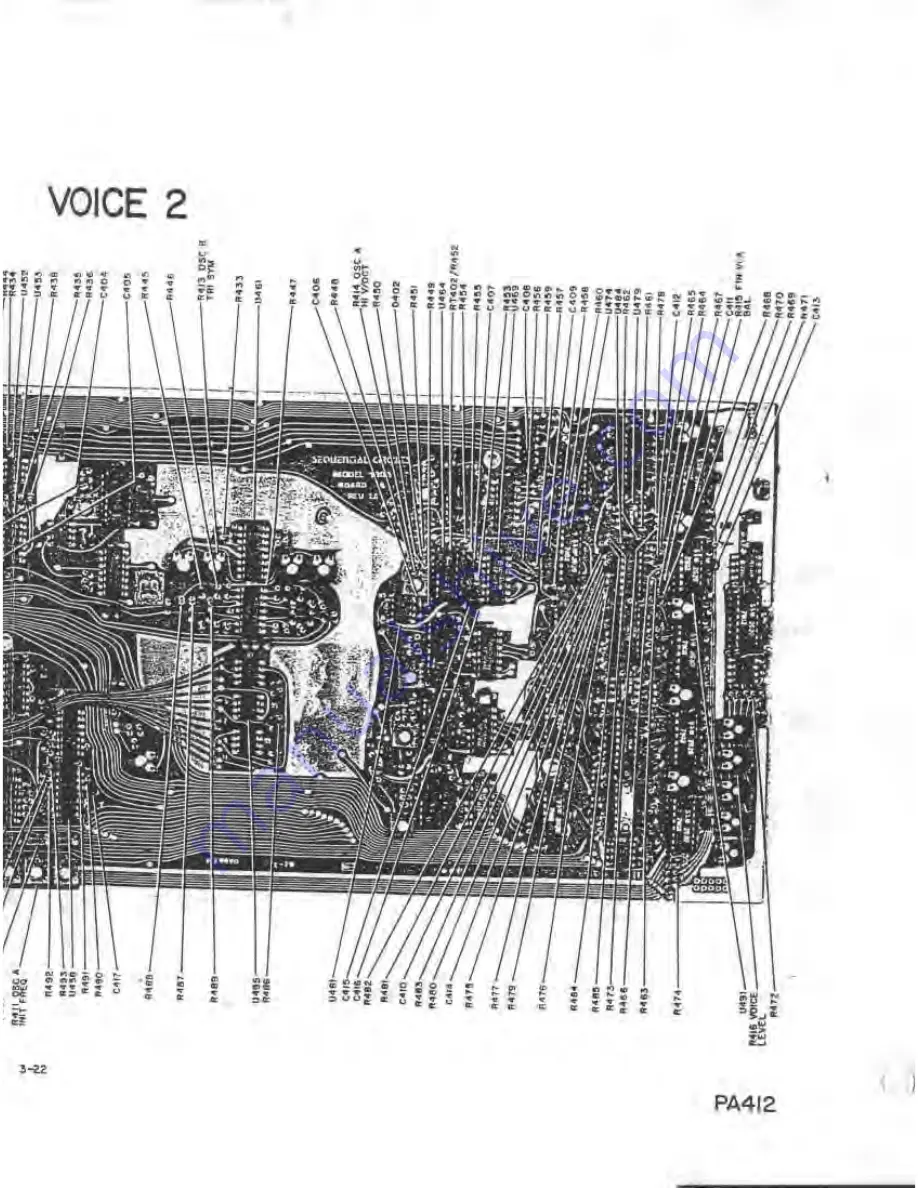 Sequential Prophet-5 1000 Technical Manual Download Page 89