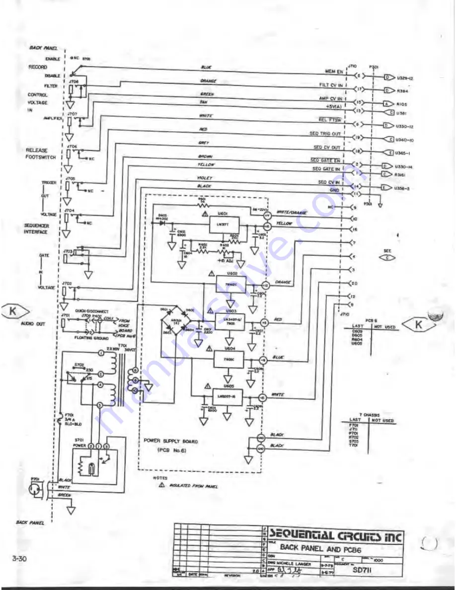 Sequential Prophet-5 1000 Скачать руководство пользователя страница 105